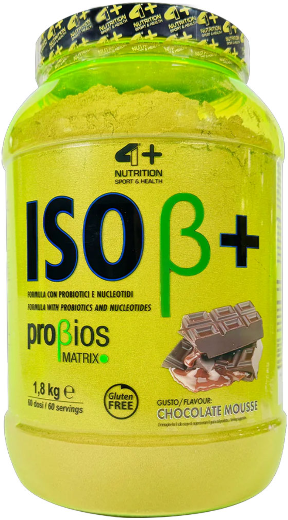 4+ NUTRITION Iso Beta+ 1800 Grammi 