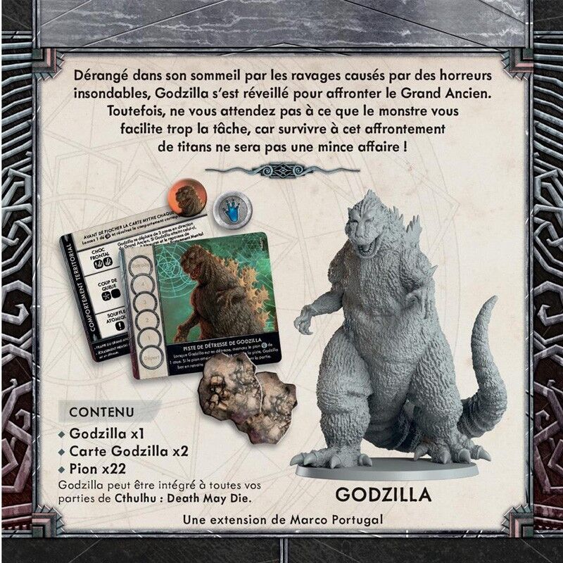 CMON Cthulhu Death May Die - Extension Godzilla