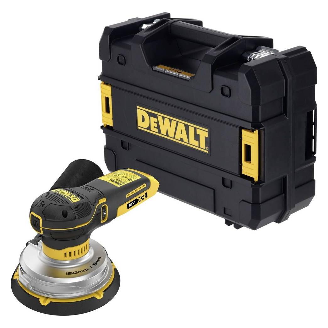 DeWalt 18V Akku-Exzenterschleifer, 150mm, ohne Akkus in TSTAK-Box (Exzenterschleifer) (DCW230NT-XJ)