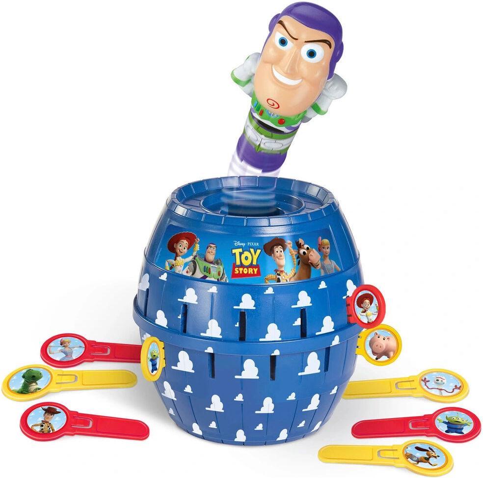Funko Pop! Vinyl TOMY Disney Pixar Toy Story Pop Up Buzz Lightyear Action Game for 2-4 Players, Ages 4+