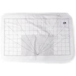 Prym Bügeldecke, Nähzubehör, Silber, Weiss