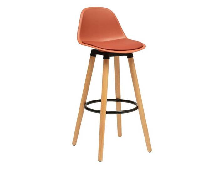 Tabouret bar déco style scandinave  Maxon  Atmosphera - 42 5x39 5x92 - Terracotta