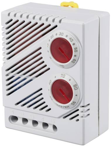 TRU COMPONENTS Schaltschrank-Hygrostat-Thermostat-Kombination TC-NTL 78-M01 (L x B x H) 77.5 x 60 x 37.5mm 1St.