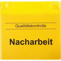 Magnetisches Kennzeichnungs-Pad Nacharbeit, gelb, Kunststoff, 230x220x35mm, 5/VE