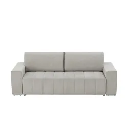 Big Sofa mit Schlaffunktion Zoom , grau , Maße (cm): B: 81