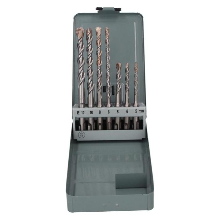 Metabo SDS-Plus Pro 4-Bohrersatz 7-teilig (10 mm, 12 mm, 5 mm, 6 mm, 8 mm) (630584000)