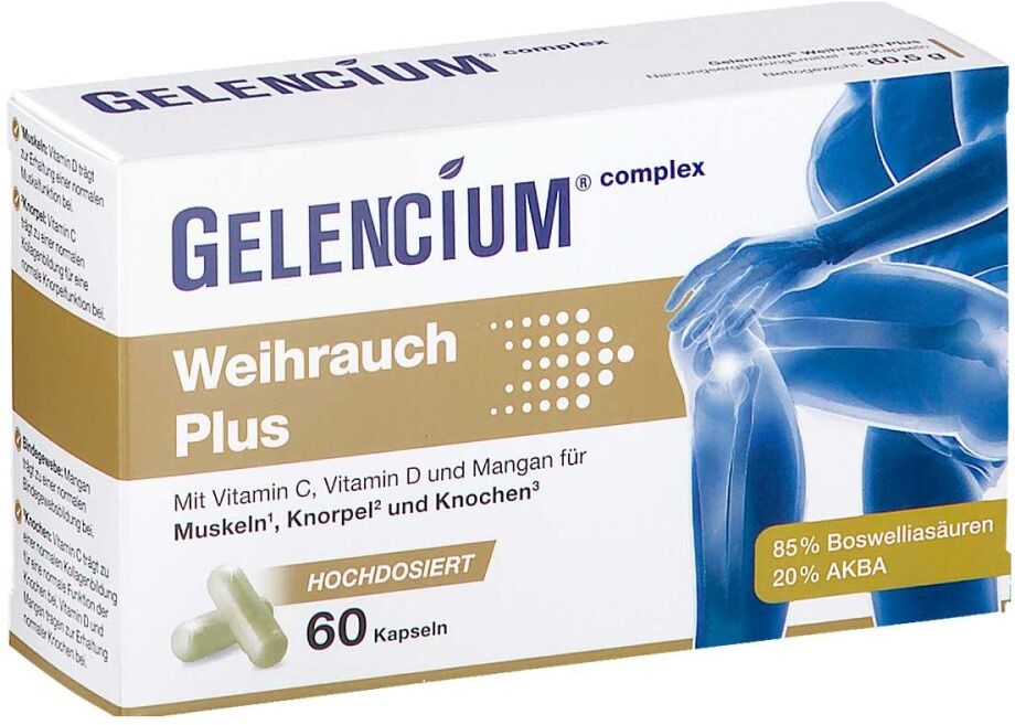 GELENCIUM Weihrauch Plus hochdosiert mit Vitamin C
