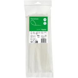 Schneider Electric IMT46415 Kabelbinder Thorsman, Abmessung: 250X4,8 mm, VPE=100 Stück Farbe: klar
