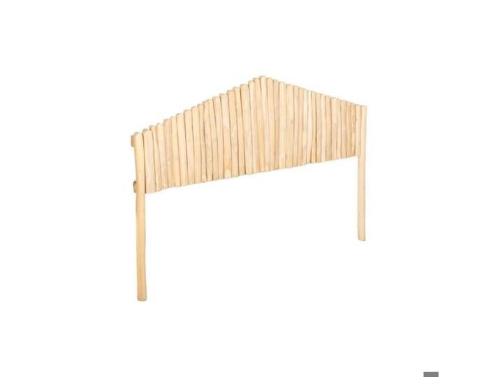 Tête de lit - AUBRY GASPARD - 140 cm - Teck naturel - Bois massif - Beige