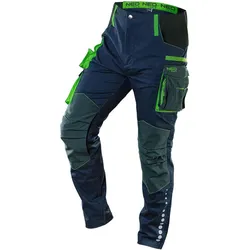 Topex, Arbeitshose, Premium Arbeitshose mit reflektierenden Elementen, Cordura Verstärkung XL (XL)