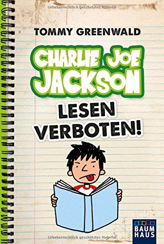 Tommy Greenwald - Charlie Joe Jackson - Lesen verboten!: Band 1. - Preis vom 11.10.2026 15:43:13 h