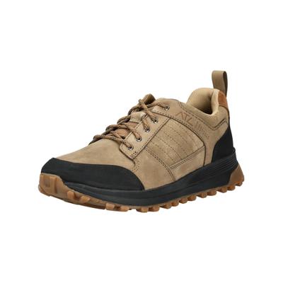 Sneaker CLARKS "Clarks Sneaker Nubukleder", Herren, Gr. 42,5, braun (dunkelbeige), Nubukleder, Schuhe Sneaker