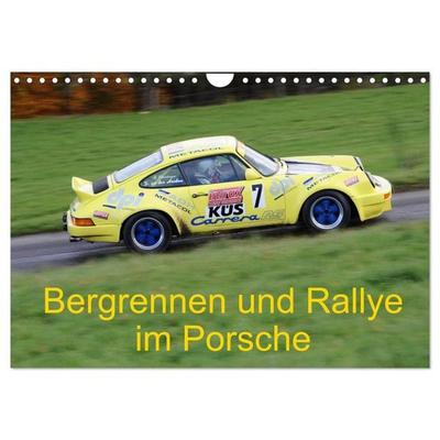 Bergrennen und Rallye im Porsche (Wandkalender 2026 DIN A4 quer), CALVENDO Monatskalender