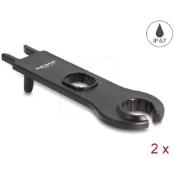 DELOCK 60030 - Werkzeug für DL4 Kabel und Konnektoren, Rund, schwarz 2 Stück