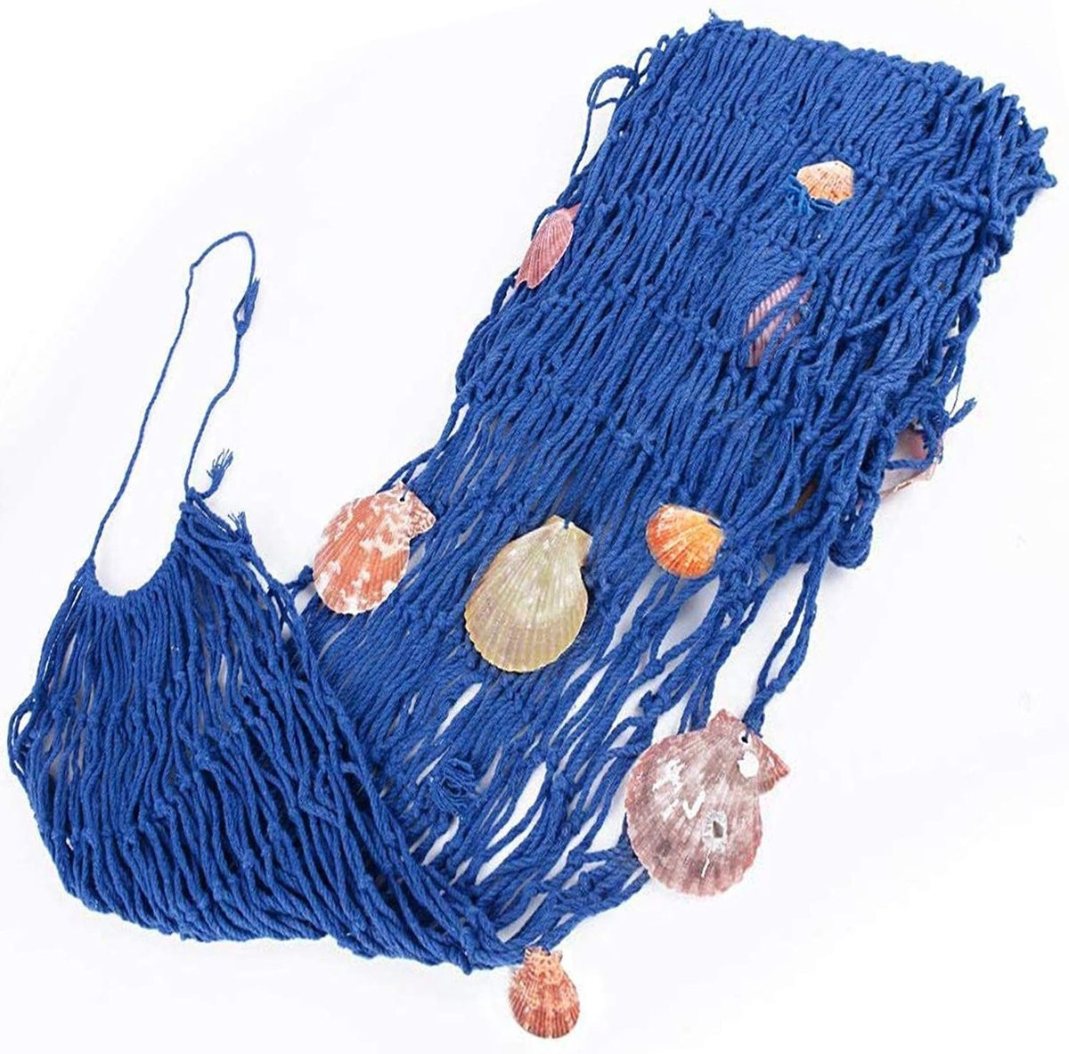 Decoratieve Vissersnet Wanddecoratie Blauw 1 x 2 m