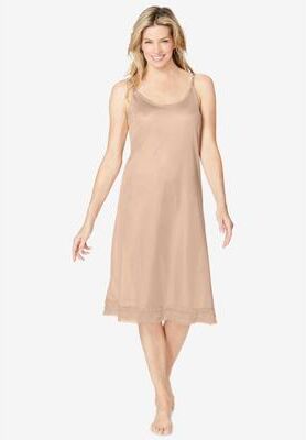Plus Size Women's Full Slip Snip-to-Fit by Comfort Choice in Nude (Size 1X) Dress