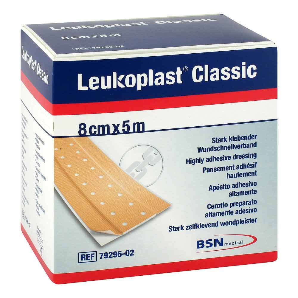 BSN medical GmbH Leukoplast Classic Pflaster 8 cmx5 m Rolle 13838213