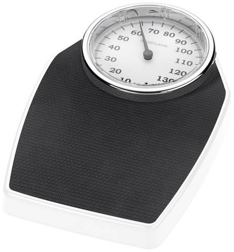 Medisana PSD Analoge Personenwaage Wägebereich (max.)=150 kg Schwarz, Weiß