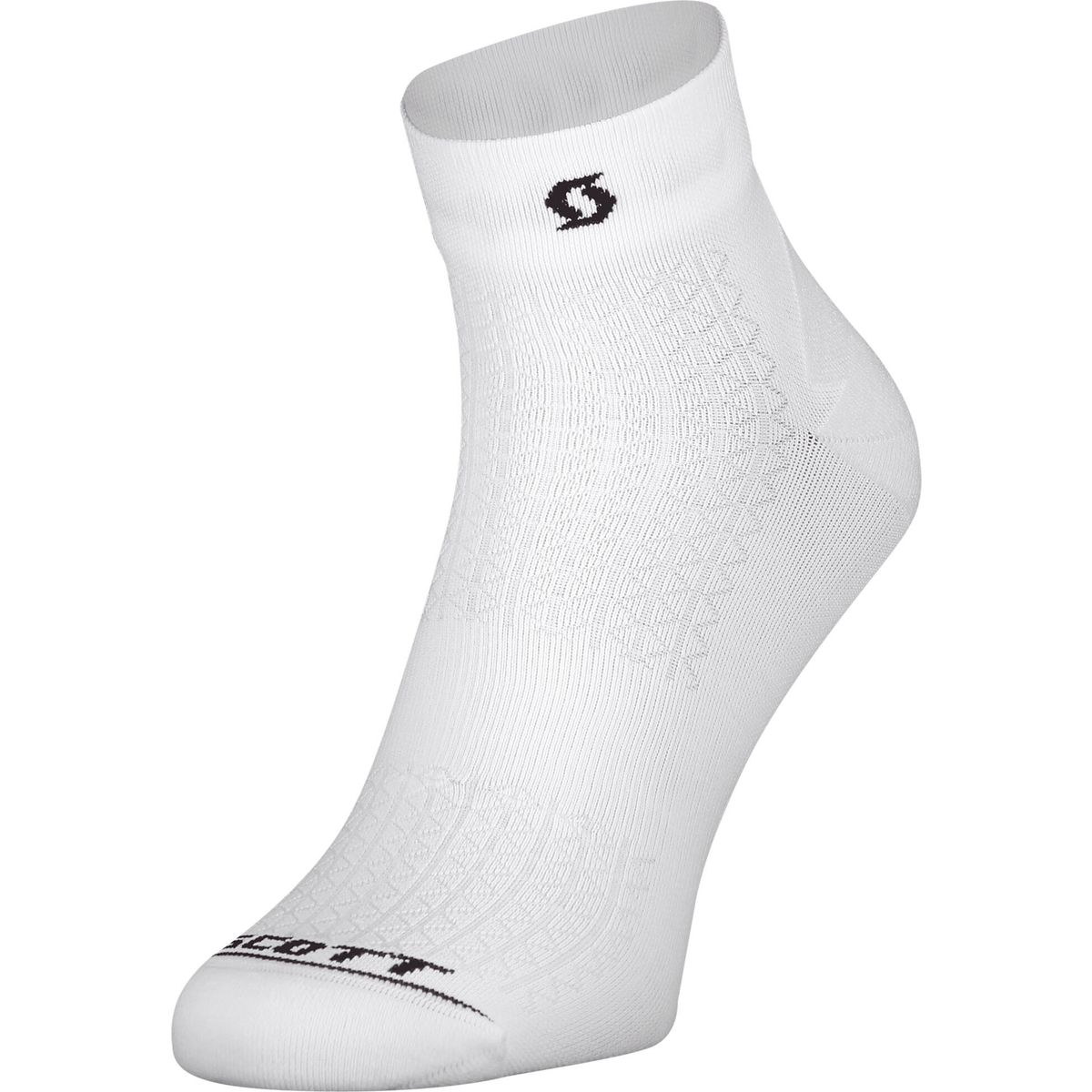 Scott Sock Performance Quarter white/black (1035) M 2752391035047