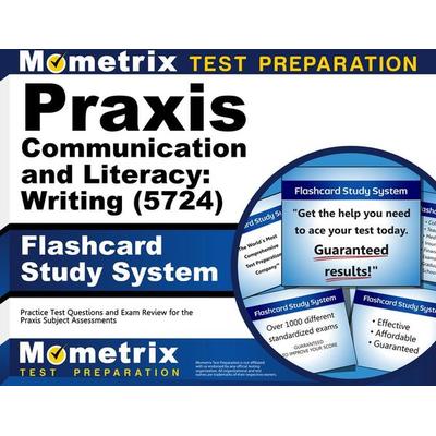 PRAXIS Communication and Literacy: Writing (5724) Flashcard Study System, Nonbook von , Mometrix Media Llc, 978-1-5167-2323-2
