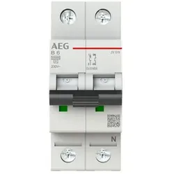 AEG EN101NB06 Leitungsschutzschalter AEG ElfaPlus 10 kA, B-Charakteristik, 6 A, 1P+N 2CDS271188R0065