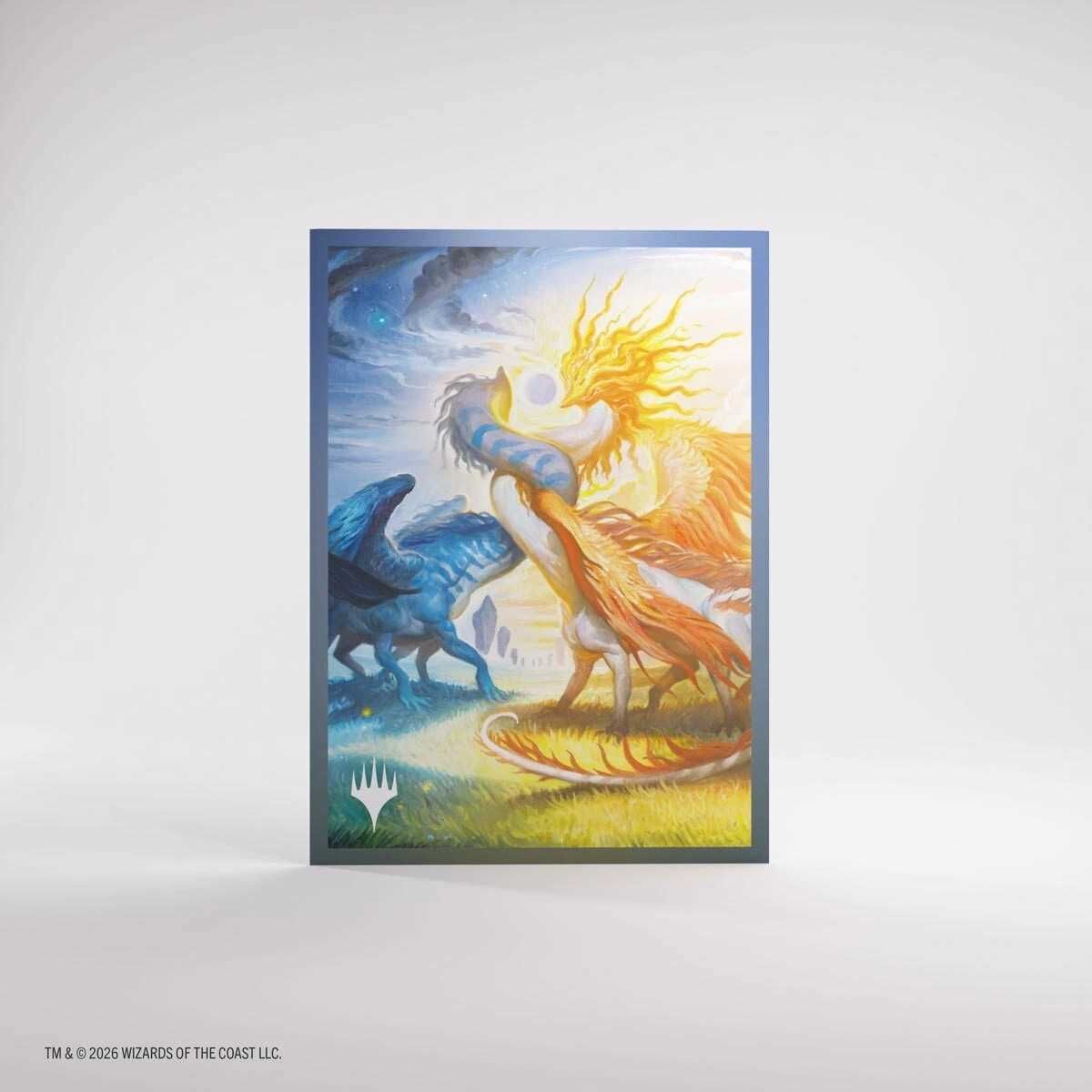 Gamegenic MTG Lorwyn Eclipsed Premium Art Sleeves – Celestial Reunion, 105 Sleeves for Magic: The Gathering Card Protection