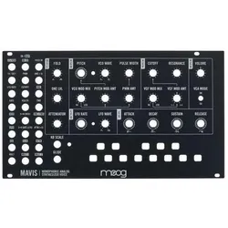 Moog Mavis synthesizer kit, Synthesizer, Schwarz