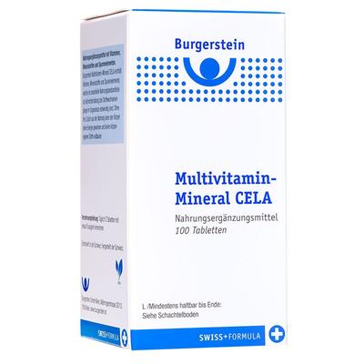 Burgerstein Multivitamin Mineral Cela Tabletten 100 St