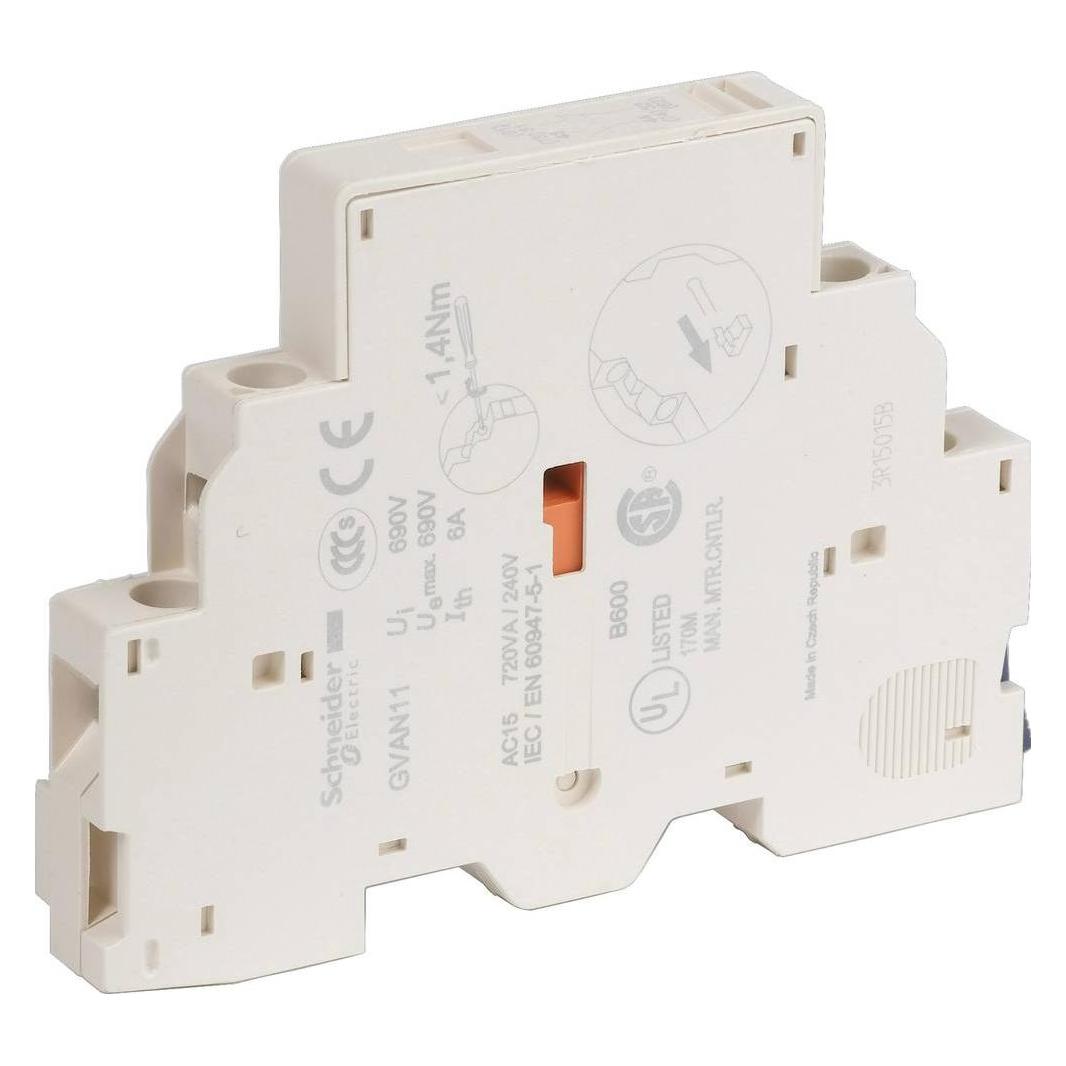 Schneider Electric Hilfskontaktblock 1 Schließer 1 Öffner (GVAN11)