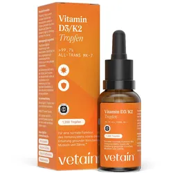 Vitamin D3/K2 Tropfen vegan (1.000 I.E.)