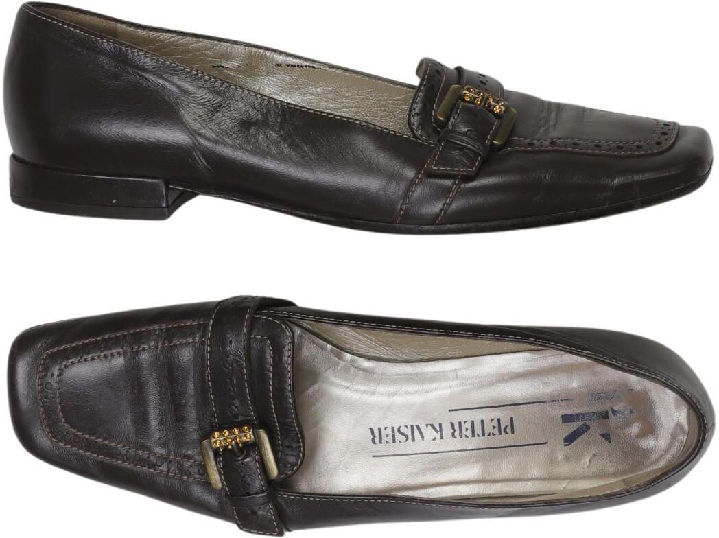 Peter Kaiser Damen Halbschuh, Braun, Gr. EU 36 (UK 3.5), Leder - Second Hand