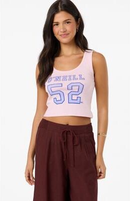 Women's Team O'neill Scoopneck Tank Top in Pink, Size Small