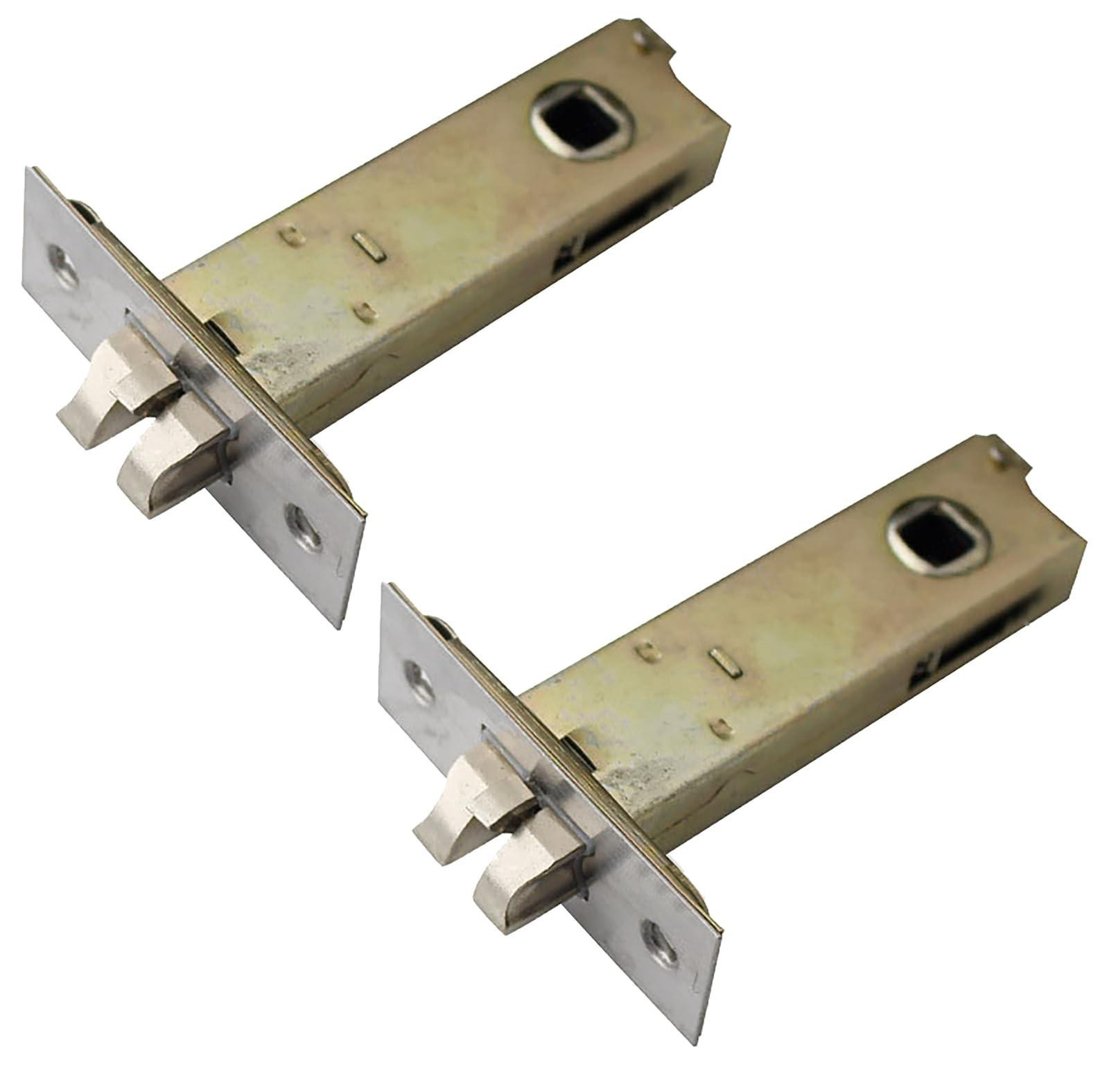 2 Stuks Forked Tubular Mortise Lock RVS