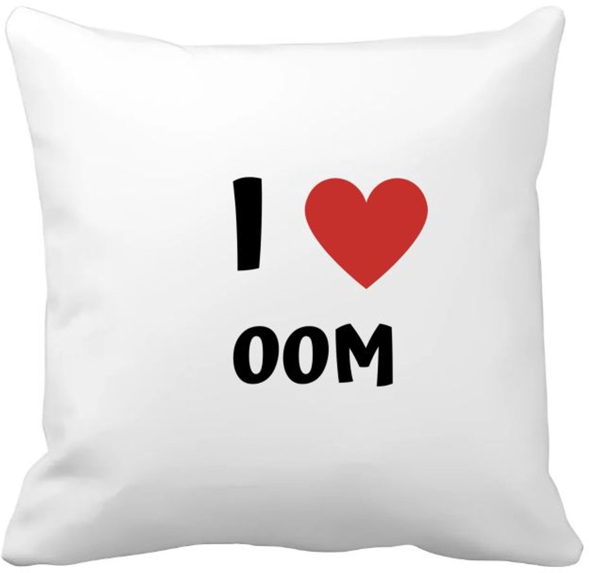 Akyol Kussenhoes I Love Oom - 40 x 40 cm