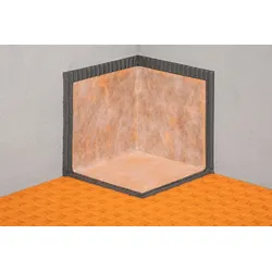 Schlüter Systems KERDI-KERECK Abdichtung Innenecke, Zuschnitt für nicht rechtwinklige Eckausprägungen Höhe: 0,1 mm