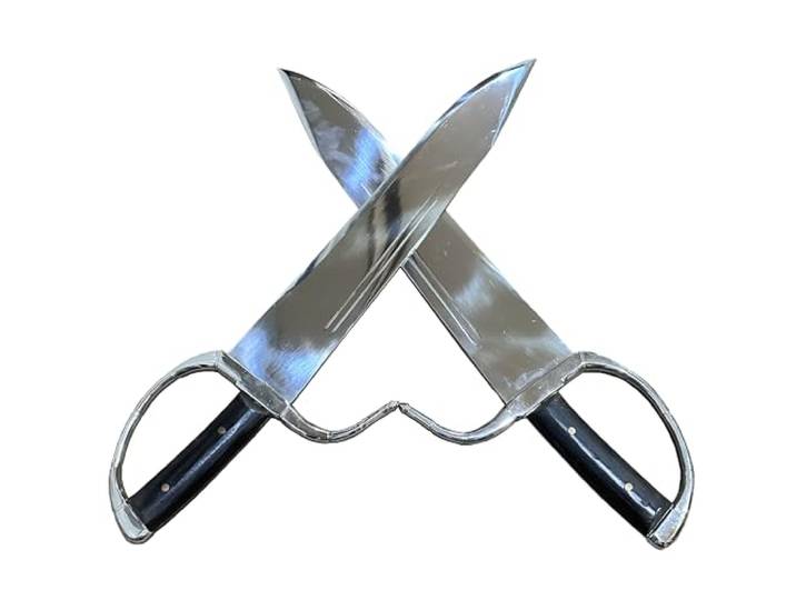 TAO Paar Wing Chun Messer Baart Jam Dao aus rostfreiem Stahl