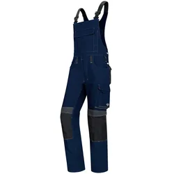Latzhose "1802-720" Comfort Plus - 60 - nachtblau/anthrazit