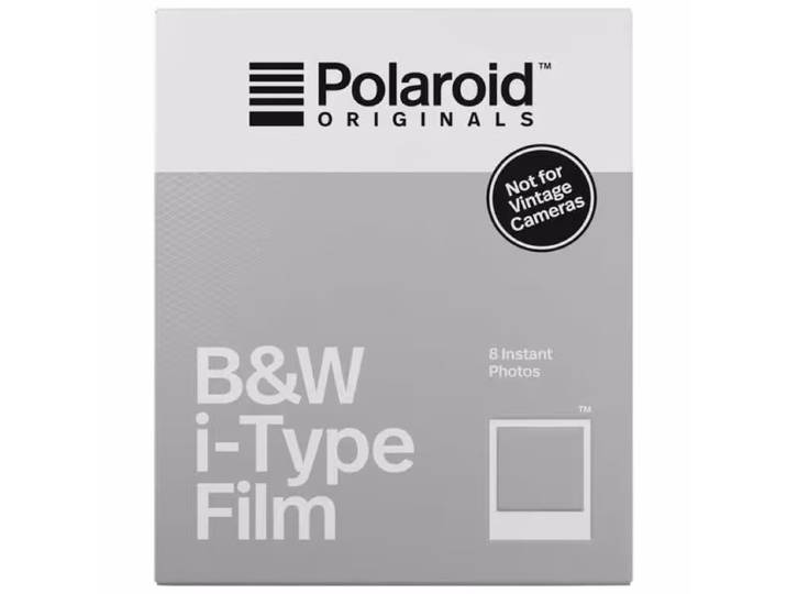 Polaroid B&W Film i-Type (8 Photos) Film Sofort-Bild – Sofortbildkamera/Polaroid Kamera