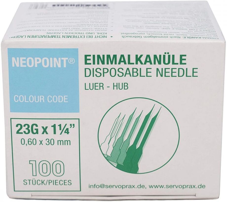Kanülen Neopoint 14 0,60x30 100stk