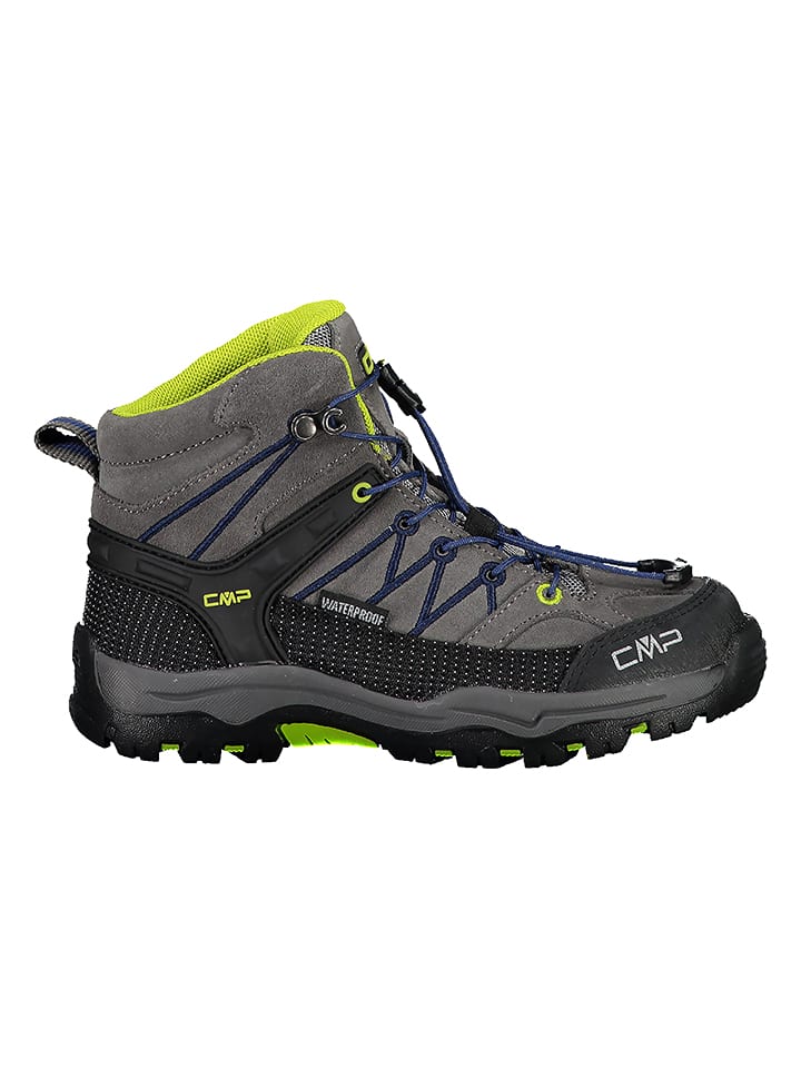 cmp Leder-Trekkingboots "Rigel" in Grau - 34