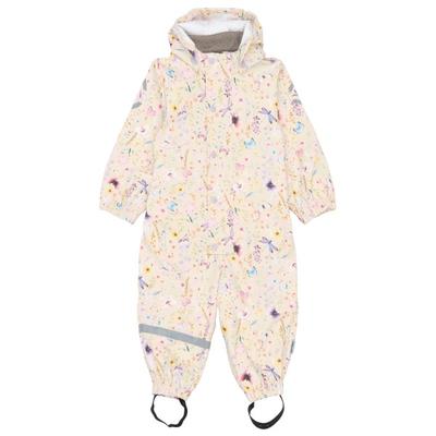 Mikk-Line - Kid's PU Rain Suit AOP - Overall Gr 104 weiß