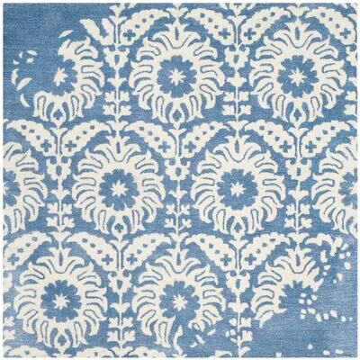 SAFAVIEH Handmade Bella Patience Modern Floral Wool Rug