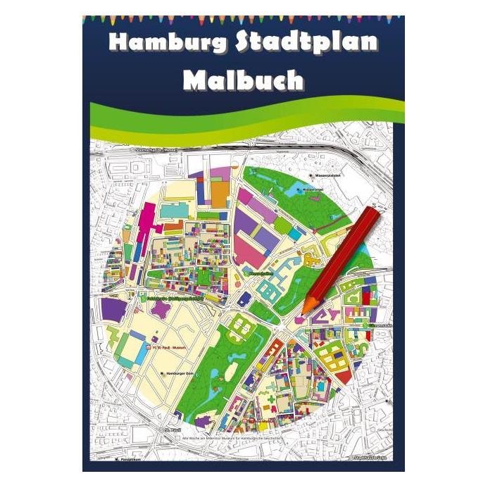 Bod Baciu:Hamburg Stadtplan Malbuch (67813098)