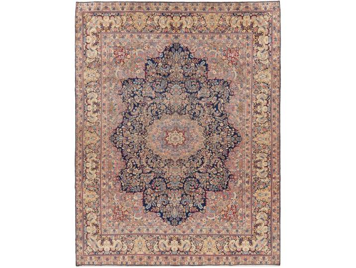Kerman Teppich 293x375 Handgeknüpft Orientteppich Perserteppich