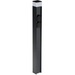 Kanlux, Gartenbeleuchtung, Aussenleuchte, Outdoorlampe DASTEN 80 S SO B G9 schwarz IP44 38771 (G9, IP44)