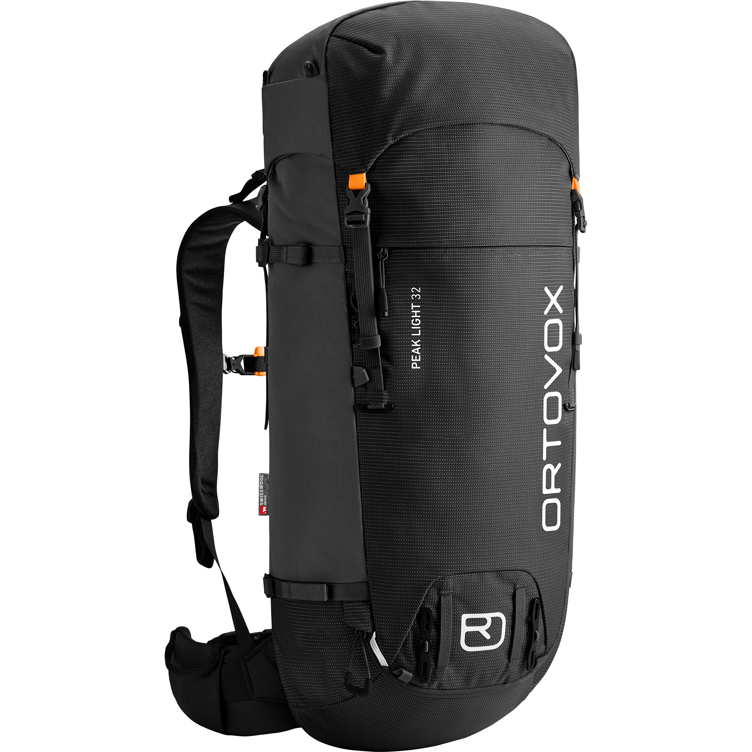 Ortovox Peak Light 32 Kletterrucksäcke schwarz Größe 32L Trekking Merinowolle