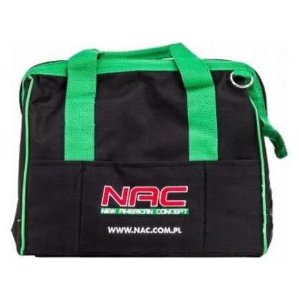 NAC wasserdichte Werkzeugtasche 45 × 25 cm Nylon Tasche für Werkzeuge, schwarz-grün (5902490740259)