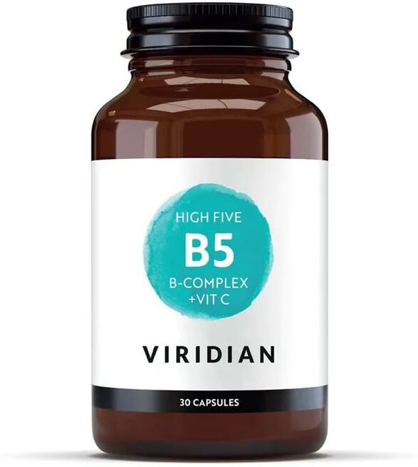 Viridian HIGH FIVE B-COMPLEX COM ASCORBATO DE MAGNÉSIO 30 VCaps