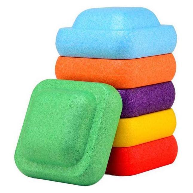 Johntoy Trittsteine Schaumstoff, 6er Set (22303)