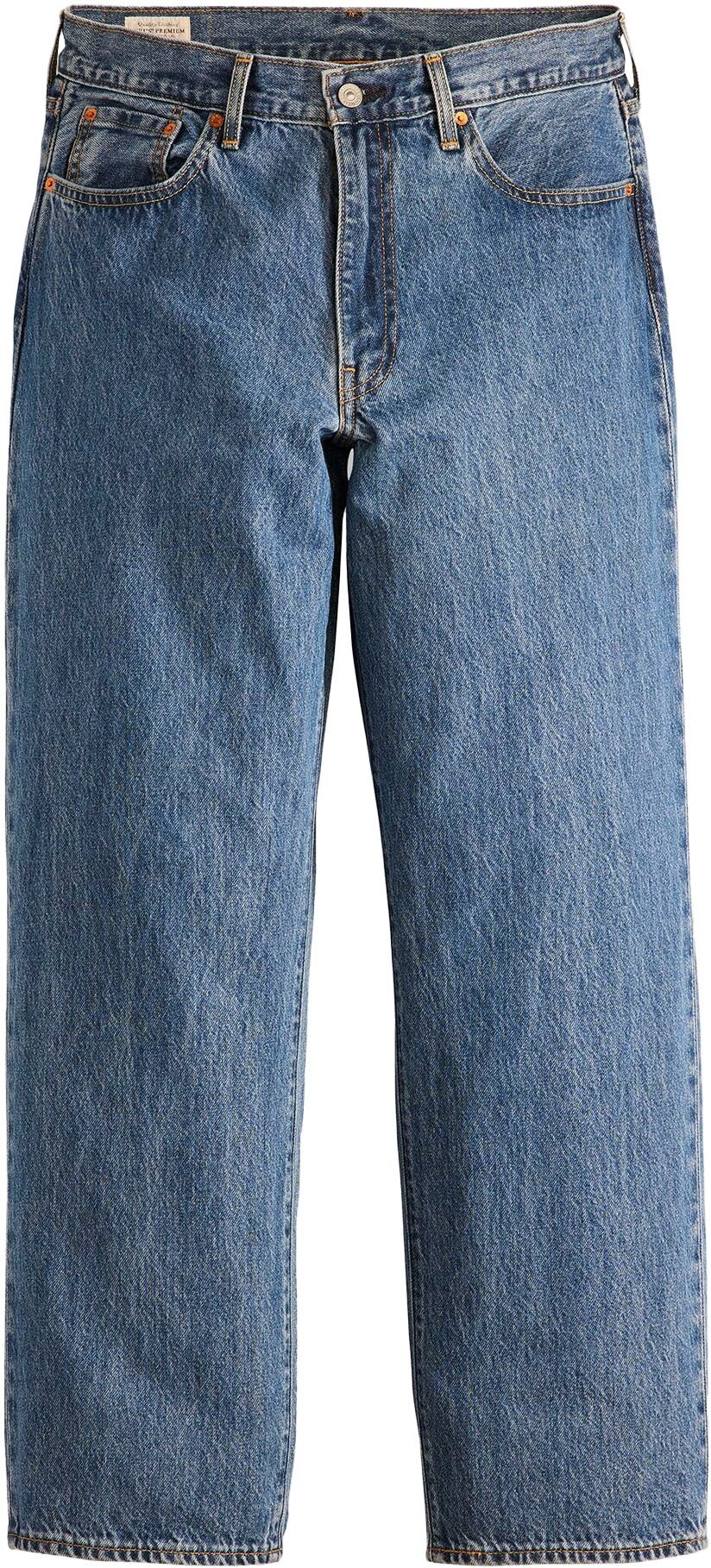 5-Pocket-Jeans LEVI'S "578™ BAGGY", Herren, Gr. 32, Länge 32, blau (the baggy family), Denim/Jeans, Obermaterial: 100% Baumwolle, unifarben, lang, Jeans 5-Pocket-Jeans, im Baggy-Style the baggy family 32, Länge 32